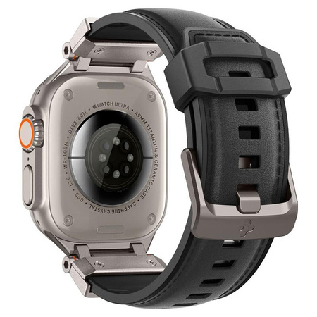 Spigen DuraPro Armor PU - Bracelet pour Apple Watch 42/44/45/49 mm (noir)