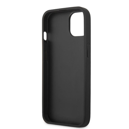 Karl Lagerfeld Saffiano Ikonik Karl`s Head - iPhone 13 Mini Case (black)