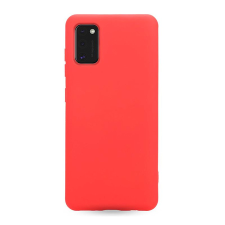 Crong Color Cover - Samsung Galaxy A41 tok (piros)