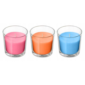 Arti Casa - Set of scented candles in glass (Set of 4)