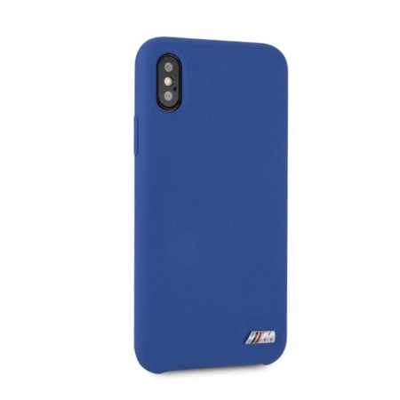 BMW Silikon M Kollektion - iPhone X / Xs Hülle (blau)