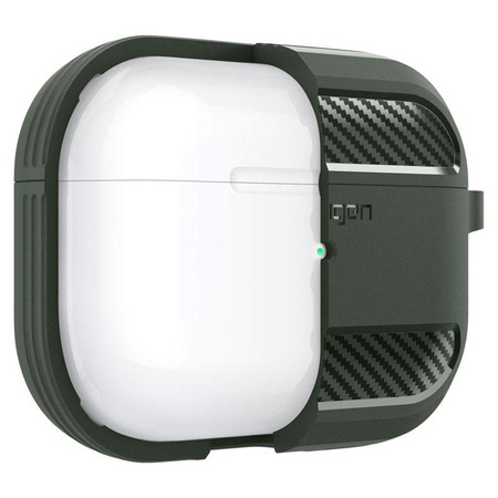 Spigen Rugged Armor - Étui pour Apple Airpods Pro (Vert)