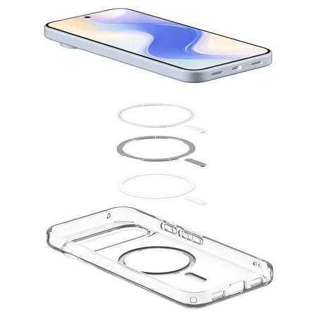 ETUI DO GOOGLE PIXEL 10 | 10 PRO do MAGSAFE SPIGEN ORYGINALNE PRZEZROCZYSTE