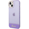 Guess Translucent - Etui iPhone 14 (fioletowy)