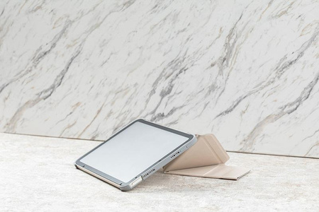 Moshi VersaCover - iPad mini 6 (2021) origami tok Apple Pencil töltéssel (Savanna Beige)