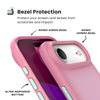 Speck Presidio Lux MagSafe - iPhone Air Case (Ibis Pink / Dark Ibis / Canon Green)