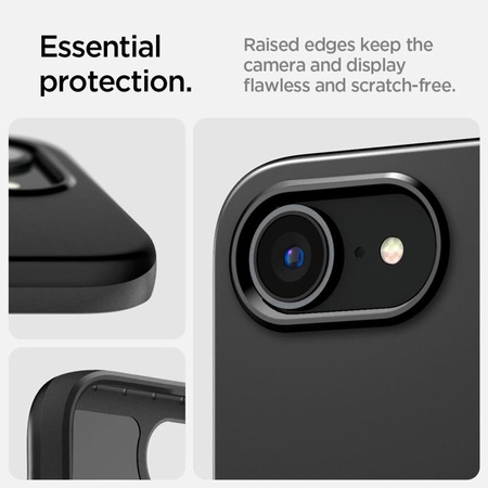 Spigen Thin Fit MagSafe - étui pour iPhone 16e (Noir)
