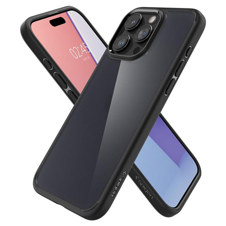 Spigen Ultra Hybrid - pouzdro pro iPhone 15 Pro (Frost Black)