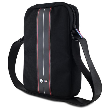 BMW Nylon Red Stripe - Tablet Bag 10" (Black)