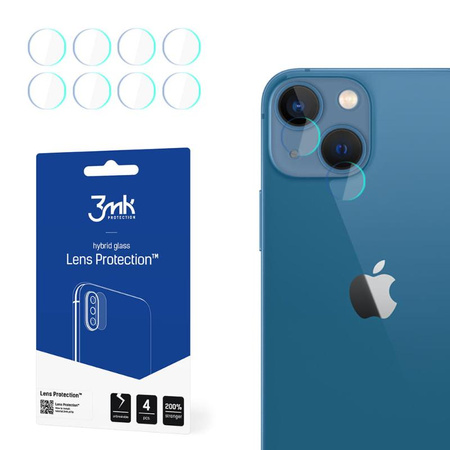 3mk Lens Protection - Verre de l'objectif de l'appareil photo de l'iPhone 13 (4 sets)