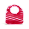 BUILT Mess Mate Set of 2 baby bib (Baby Pink Mini Dots)