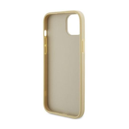 Guess 4G Strass Metal Logo - iPhone 15 Case (Gold)
