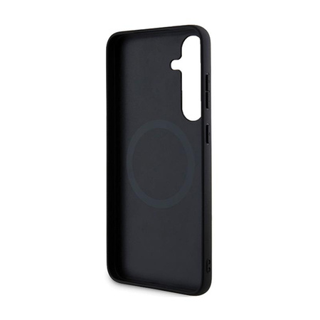 Ferrari Hot Stamp V Lines MagSafe - Samsung Galaxy S24 Case (Black)