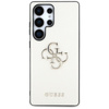 Guess Genarbtes Großes 4G Logo Kleines Klassisches Logo - Hülle für Samsung Galaxy S25 Ultra (beige)