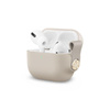 Moshi Pebbo - Pouzdro AirPods Pro s odnímatelným řemínkem na zápěstí (Savanna Beige)