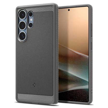 Spigen Rugged Armor MagSafe - tok Samsung Galaxy S25 Ultra (márványszürke)