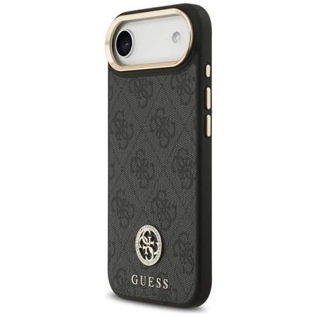 Guess 4G Strass Logo MagSafe - Pouzdro iPhone Air (Černá)