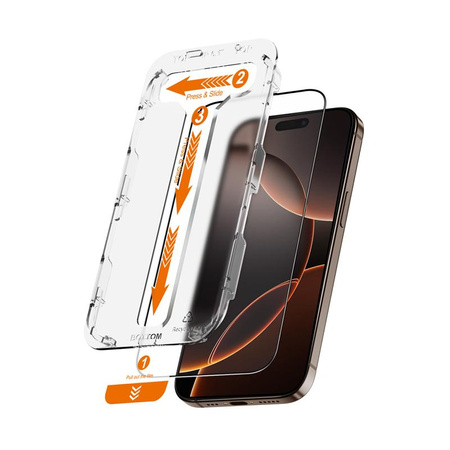 Crong EasyShield 2-Pack - Tempered Glass for iPhone 16 Pro Max (2 pieces)