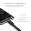 KABEL GREEN CELL USB USB-C SZYBKIE ŁADOWANIE 25cm KRÓTKI PRZEWÓD