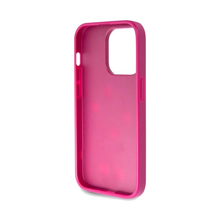 Guess Glitter Script Big 4G - iPhone 15 Pro tok (lila)