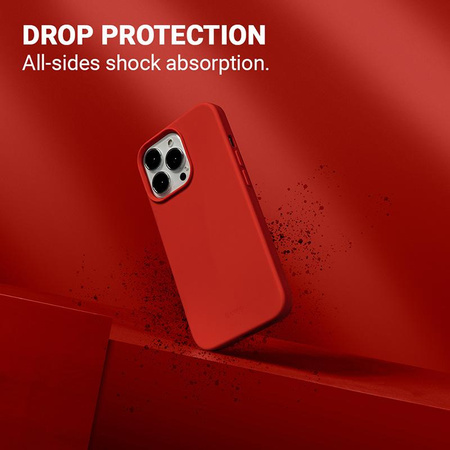 Crong Color Cover - pouzdro pro iPhone 13 Pro Max (červené)