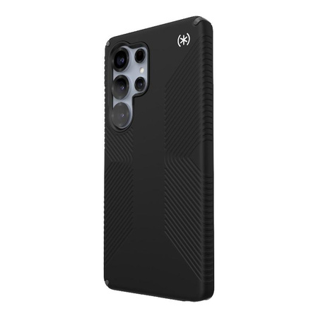 Speck Presidio2 Grip - Samsung Galaxy S25 Ultra tok (fekete/lemezszürke/fehér)