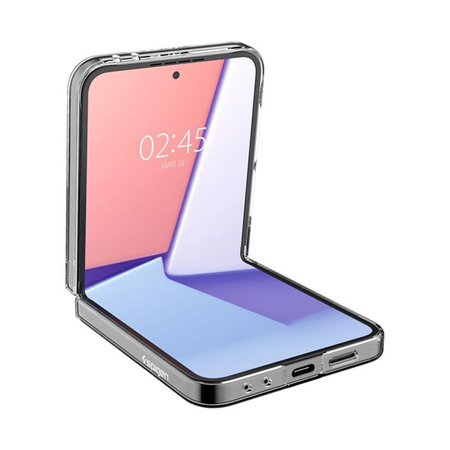 Spigen Airskin - Etui pour Samsung Galaxy Z Flip 6 / 7 FE (Crystal Clear)