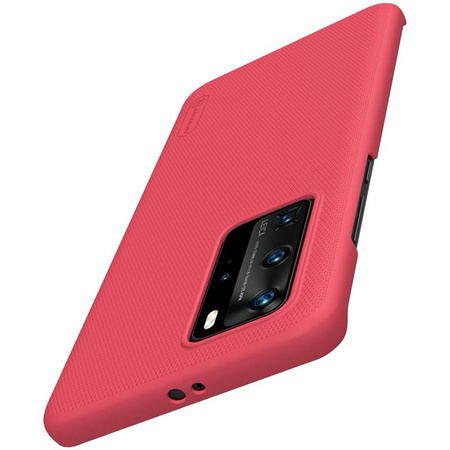 Nillkin Super Frosted Shield - Huawei P40 Pro tok (világos piros)