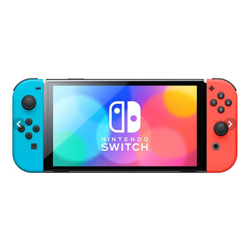 Nintendo Switch OLED - Tragbare Konsole (rot/blau)