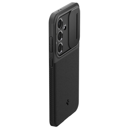 Spigen Optik Armor - Etui pour Samsung Galaxy S24 FE (Noir)