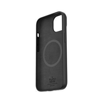 PURO ICON MAG - iPhone 14 Plus MagSafe Tasche (Schwarz)