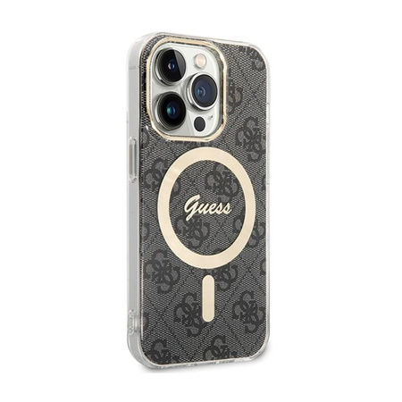 Guess 4G MagSafe - iPhone 15 Pro tok (fekete)