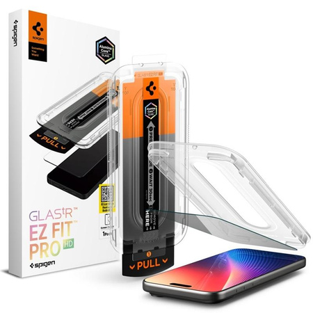 SZKŁO PRYWATYZUJĄCE DO IPHONE 16 PRO | 17 PRO | 17 SPIGEN HARTOWANE 9H