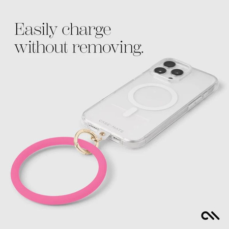 Case-Mate Phone Bangle - Řemínek na zápěstí pro chytrý telefon (Fuchsia)
