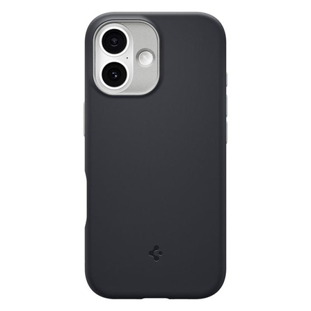 ETUI DO IPHONE 17 do MAGSAFE SPIGEN NANO ORYGINALNE CZARNE ELEGACKIE CASE