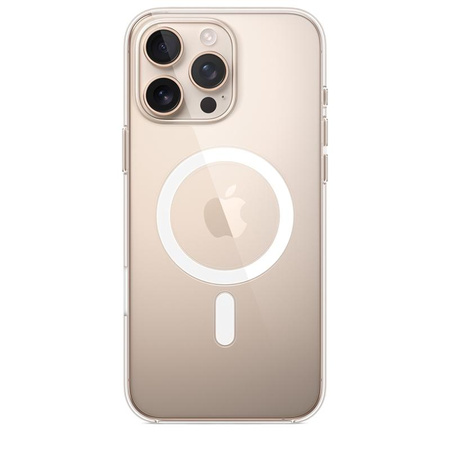 Apple átlátszó tok - MagSafe tok iPhone 16 Pro Max készülékhez (átlátszó)