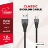 Energizer Classic - propojovací kabel USB-A na Micro USB 1,2 m (černý)