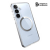 Speck Presidio Perfect-Clear Magnet - Samsung Galaxy S25+ / S24+ MagSafe Case (Klar / Chrom-Finish / Serene Silver)