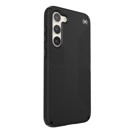 Speck Presidio2 Grip - Antypoślizgowe etui Samsung Galaxy S23+ (Black/Black/White)