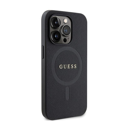 Guess Saffiano MagSafe - iPhone 14 Pro Max Case (black)