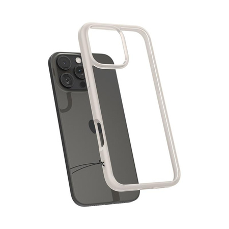 Spigen Ultra Hybrid - Gehäuse für iPhone 16 Pro (Titanium)