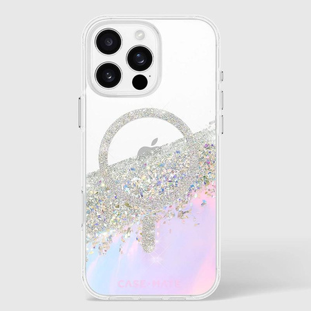Case-Mate Karat MagSafe - iPhone 16 Pro Max tok (holografikus szappanbuborék)