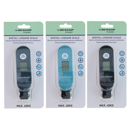 Dunlop - Digital luggage scale up to 40 kg (Navy)