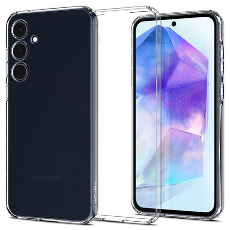 Spigen Liquid Crystal - Etui pour Samsung Galaxy A55 5G (Transparent)