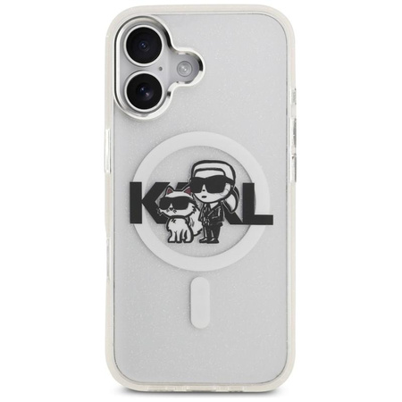 ETUI DO IPHONE 17 do MAGSAFE KARL LAGERFELD ORYGINALNE PRZEZROCZYSTE MODNE