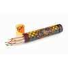 Harry Potter - Set de crayons de couleur en tube 12 pcs. avec taille-crayon (Poudlard)