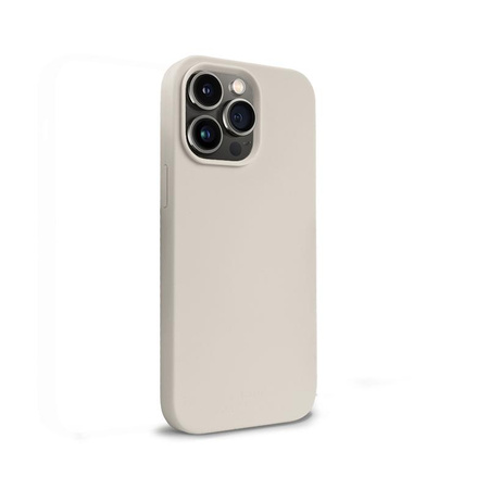 Crong Color Cover - Custodia per iPhone 14 Pro Max (Beige pietra)