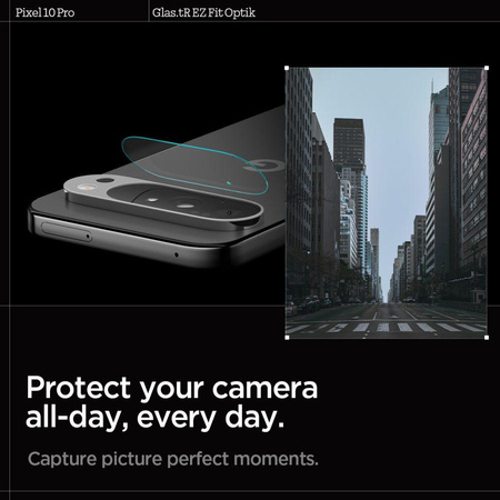 SZKŁO HARTOWANE NA APARAT DO GOOGLE PIXEL 10 PRO SPIGEN SZYBKA 9H 2 SZT