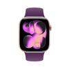 Crong Liquid - Bracelet pour Apple Watch 38/40/41/42 mm (prune)