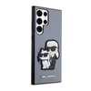 Karl Lagerfeld NFT Saffiano Karl & Choupette - Etui Samsung Galaxy S23 Ultra (szary)